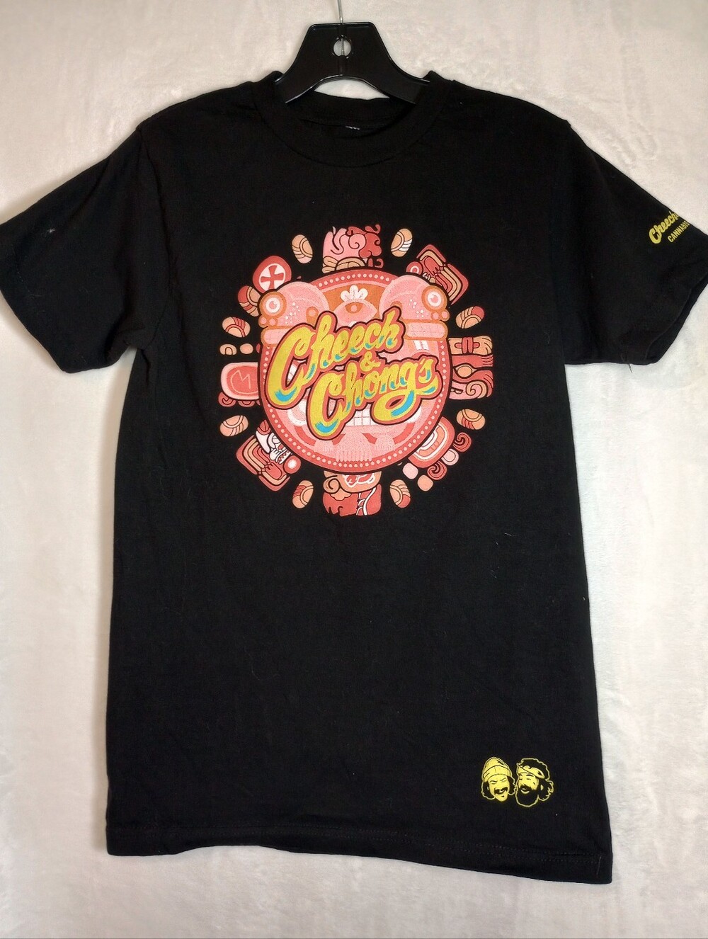 Cheech & Chong Cannabis Company Drink More THC Indie Sleaze Graphic Tee Shirt S